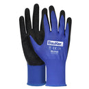 Guante De Poliester L Azul/Negro