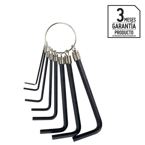 Juego Llaves Hexag 8 Pz Karson