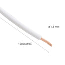Alambre NYA Premium 1x1,5 mm2 Blanco 100 metro(s)