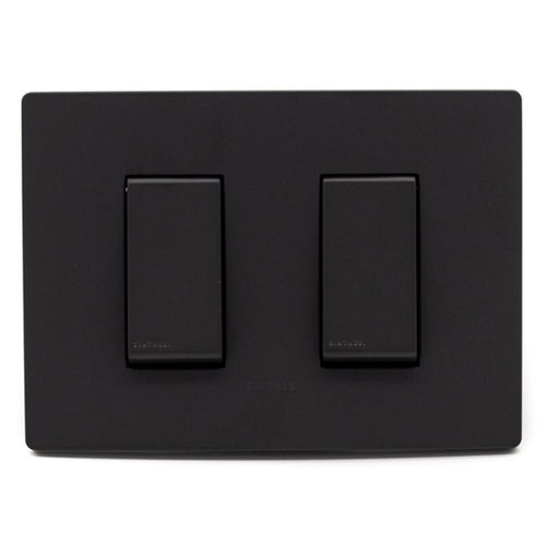 Interruptor doble 9/15 s33 Noir