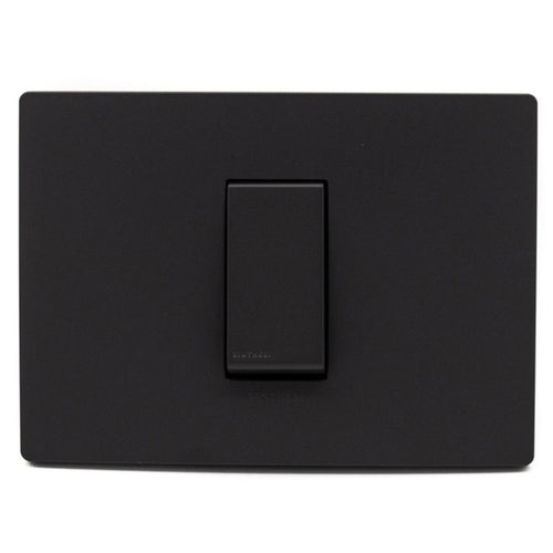 Interruptor simple 9/12 s33 Noir