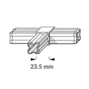 Conector Esquina Blanco 3 Espigas 2. 35 Cm