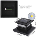 Farol Solar Poste Led 0,4 W IP44 Luz Calida