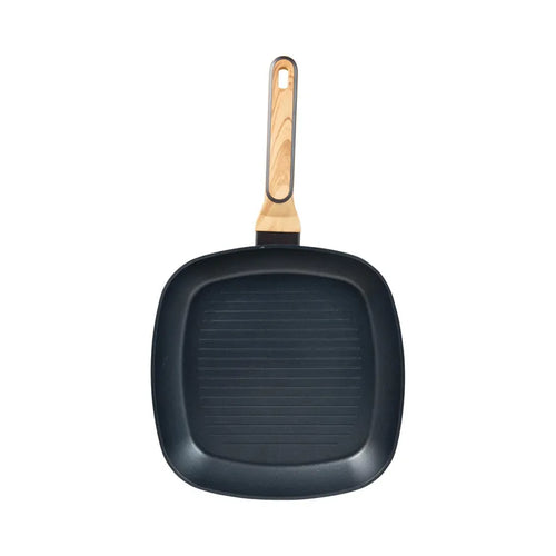 Sarten Grill 28 Cm Aluminio Forjado Negro