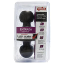 Cerradura pomo entrada negra
