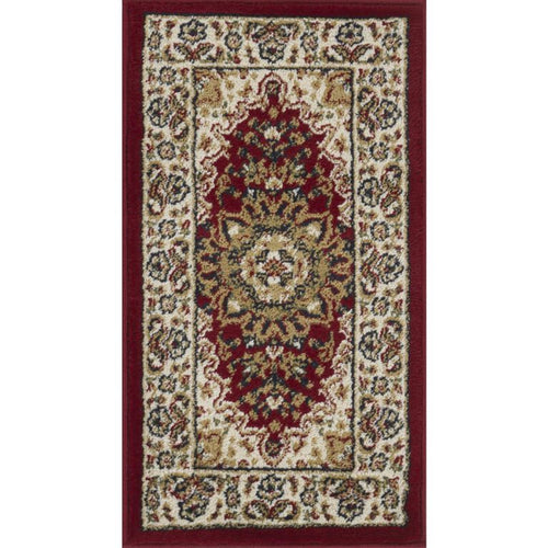 Bajada de Cama Carrera Clasica 50x90 cm Polipropileno Rojo