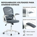 Silla Pc Ergonomica Zen Gris/Blanco