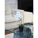 Planta Artificial Orquidea 48 cm Blanco