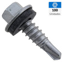 Tornillo Autoperforante Metal 7/8 1/4 100 unidad(es)