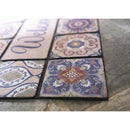 Limpiapies Mosaicos 45X75 Cm Caucho Multicolor