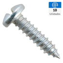 Tornillo Roscalata Metal 3/4 10 mm 10 unidad(es)