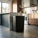 Papelero 25 Litros Plastico Negro