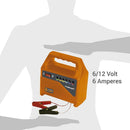 Cargador De Bateria 6/12V 6 A.