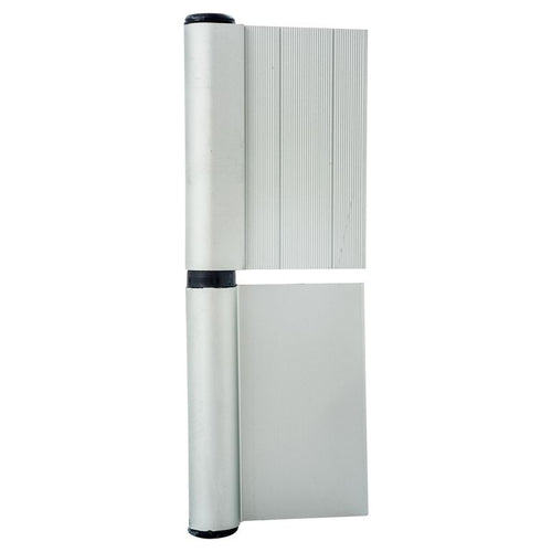 Bisagra de aluminio 145 mm satinado