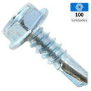 Tornillo Autoperforante Metal 3/4 14 mm 100 unidad(es)