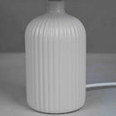 Lampara Mesa Barres 1 Luz E27 Beige