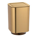 Papelero 5.5 Litros Plastico Dorado