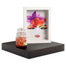 Repisa Mural MDF 1 Nivel(es) 25x25x25 cm Chocolate
