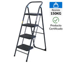 Escalera De tijera Acero 131 cm 4 Peldanos