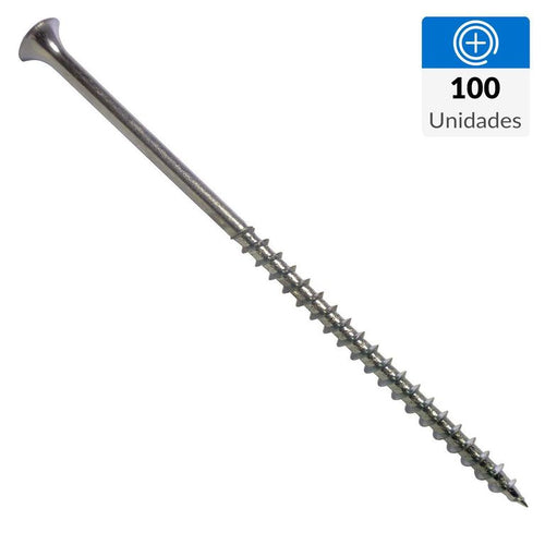Tornillo Autoperforante Yeso-Carton 4 Pulg 8 Mm 100 U.