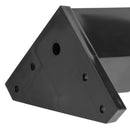 Pata cuadrada abs negro 40x60 mm