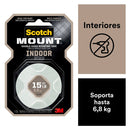 Cinta Doble Faz Scotch-Mount Interiores 25.4 Mm X 1.39 M