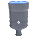 Enchufe Hembra Volante 2P+T 10 A 16 A Negro