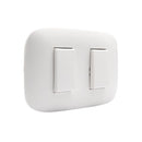 Interruptor Doble Conmutador (9/24) Blanco Domino Sencia