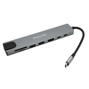 Adaptador Multipuerto 8 En 1 Usb Tipo C Hub
