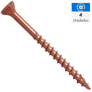 Tornillo Tirafondo Madera 3 5/16 4 unidad(es)