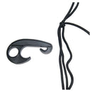 Red de amarre plastico 180 cm negro