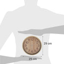 Reloj wooden 29x29cm natural