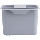Basurero Para Puertas 6.56 Litros Plastico Gris