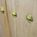 Perno coche con tuerca 5/16 x 1 zincado amarillo 4unid