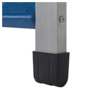Mesa Plegable Maleta Con Bancos Rectangular 82 Cm Azul