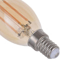 Ampolleta Led Filamentos 4 W E14 806 Lm Luz Calida