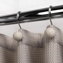 Set 12 Ganchos Gravilla Beige