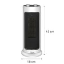 Calefactor Electrico 2000 W Radiacion Kptc-16 Gris