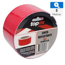 Cinta reflectantetan 50mm x 5m rojo