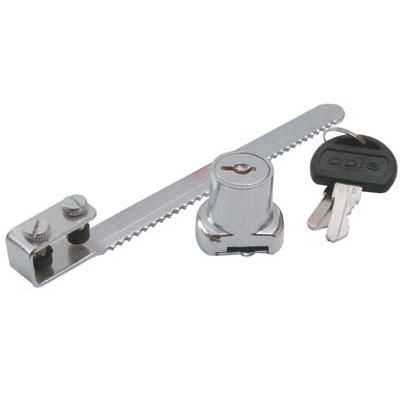 Cerradura para vitrina con 2 llaves