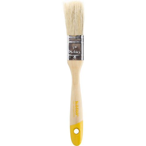 Brocha Kolor Para Barniz Cerda 1 Pulgada Mango 22 Cm