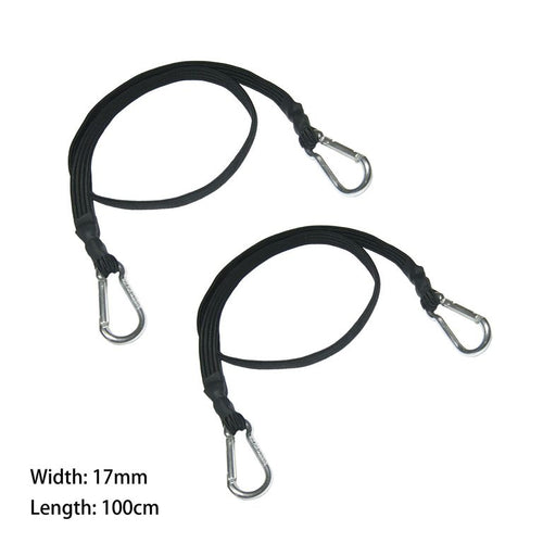 Bungees Elasticos Sujecion Carga 100 Cm 2 Unidades