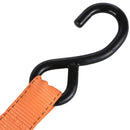 Set de correas metal 5 m 4 unidades naranjo