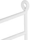 Repisa Vintage Acero 2 Nivel(Es) 60X24X20 Cm Blanco