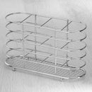 Juego Cubiertos Acero Inox. Negro 16 Piezas Incluye Organiza