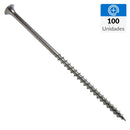 Tornillo Autoperforante Yeso-Carton 4 Pulg 8 Mm 100 U.