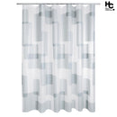 Cortina Bano 178x180 cm Geo Gris