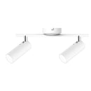 Barra Led Lanark 2 Luces Plastico Blanco