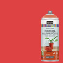 Pintura Esmalte Base Agua Spray 0.4 l Mate rojo