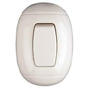 Interruptor simple 9/24 Oval Blanco
